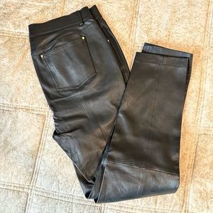 Lafayette women leather pants . Size 40